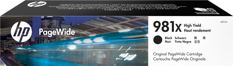 HP 981X Schwarz Druckerpatrone L0R12A
