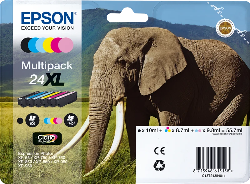 Epson 24XL - T2438 Multipack