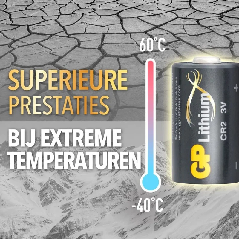 GP Lithiumbatterie CR2 1 Stück