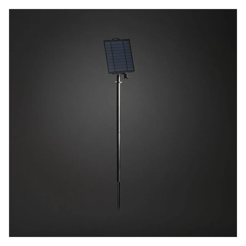 Konstsmide wiederaufladbares Solarpanel-S Solar-Batteriebox in schwarz 3776-000