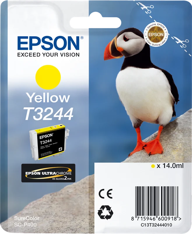 Epson T3244 Gelb Druckerpatrone C13T32444010