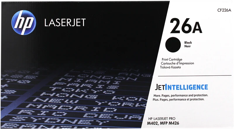 HP 26A Schwarz Toner