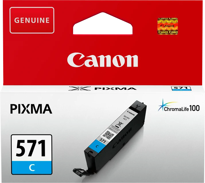 Canon CLI-571c Cyan Druckerpatrone 0386C001