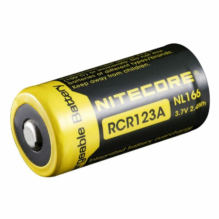Nitecore 16340 RCR123A Akku (NL166.650m Ah)