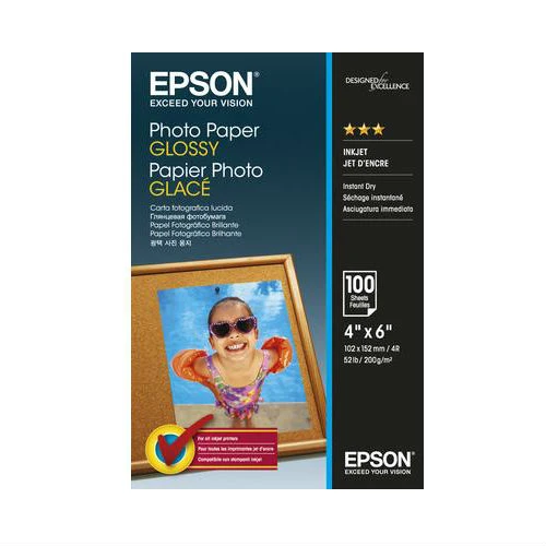 Epson Fotopapier Glossy 10x15 cm (100 Blatt)