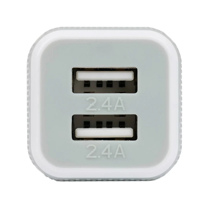 Caruba USB Dual Car Charger, Weiß