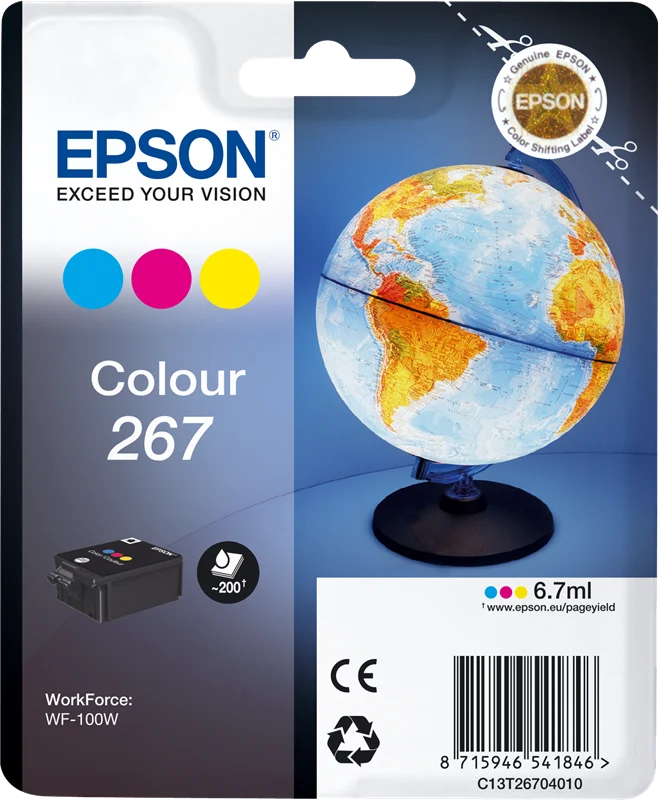 Epson 267 mehrere Farben Druckerpatrone C13T26704010