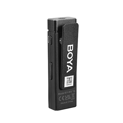 Boya Drahtloses Mikrofon 1 RX-4TX TRRS-TRS