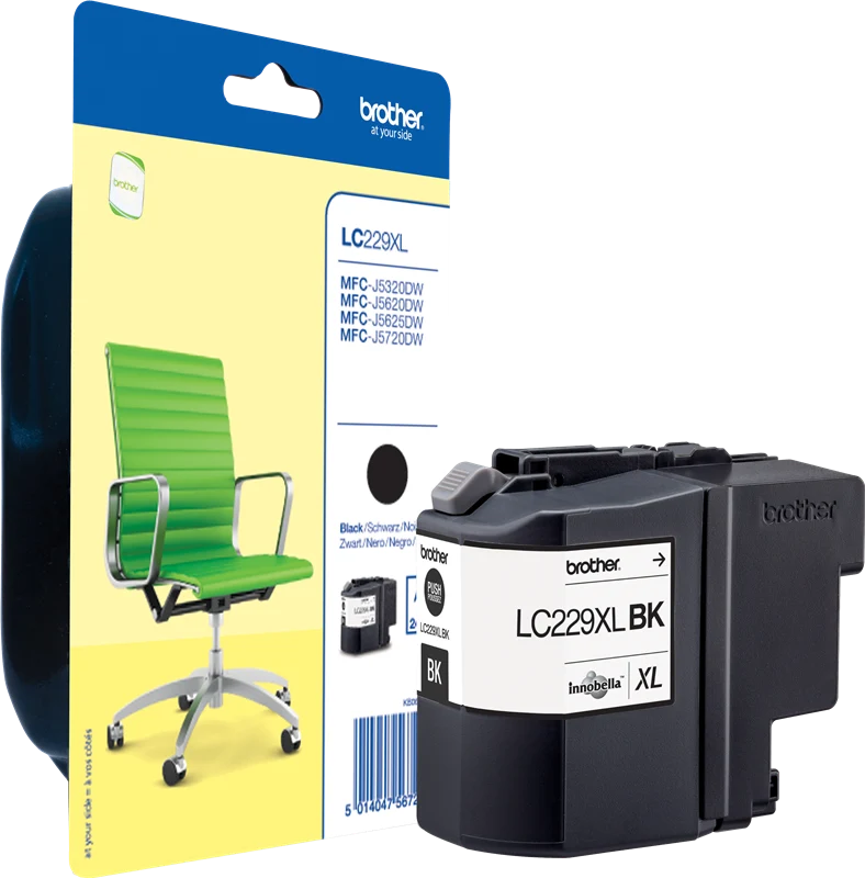 Brother LC229XLBK Schwarz Druckerpatrone