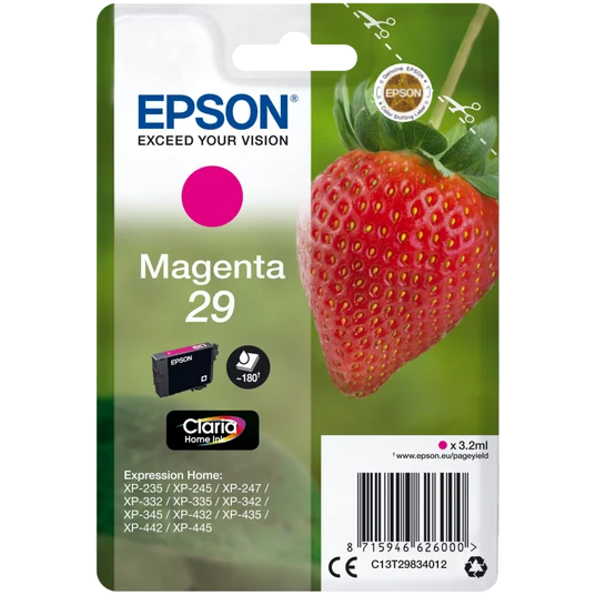 Epson 29 Magenta Druckerpatrone C13T29834012