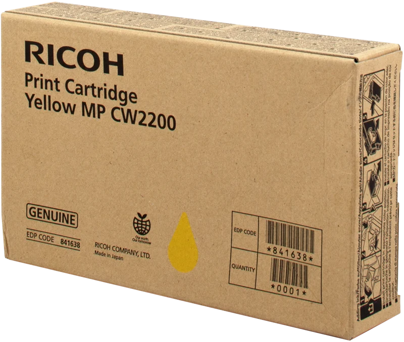Ricoh MP CW2200Y Gelb Druckerpatrone 841638