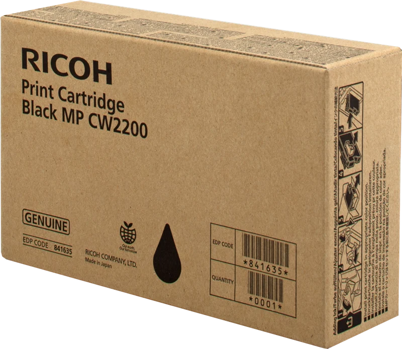Ricoh MP CW2200BK Schwarz Druckerpatrone 841635