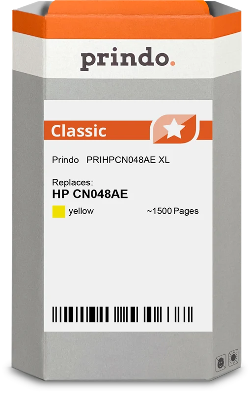 Prindo Classic XL Druckerpatrone kompatibel mit HP 951 XL Gelb