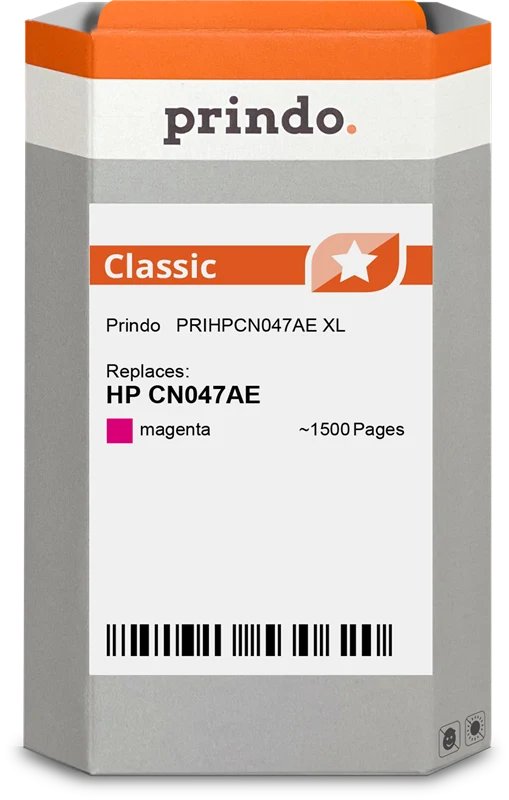 Prindo Classic XL Druckerpatrone kompatibel mit HP 951 XL Magenta