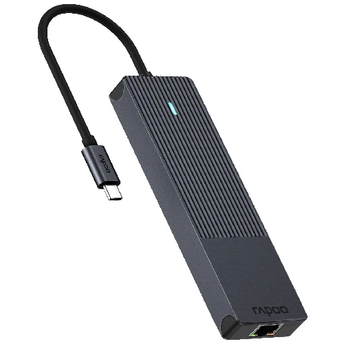 Rapoo USB-C Adapter mit mehreren Anschlüssen, 6-in-1