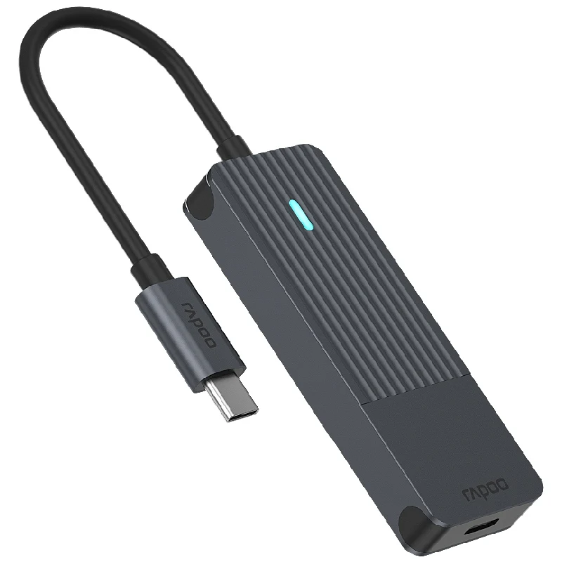 Rapoo USB-C Hub, USB-C auf USB-A und USB-C