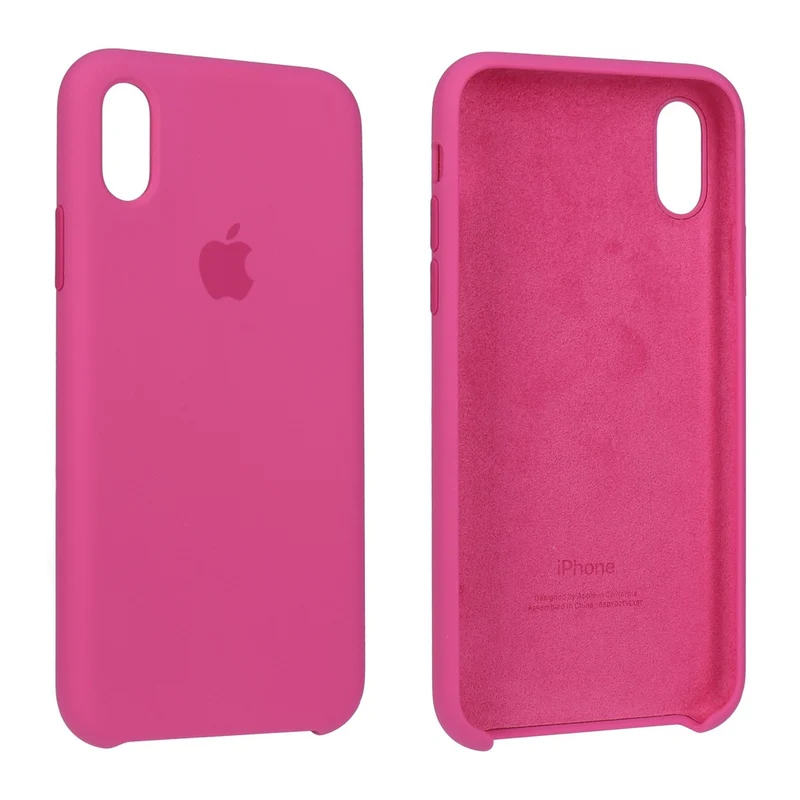 Apple Silicone Case für iPhone Xs Drachenfrucht