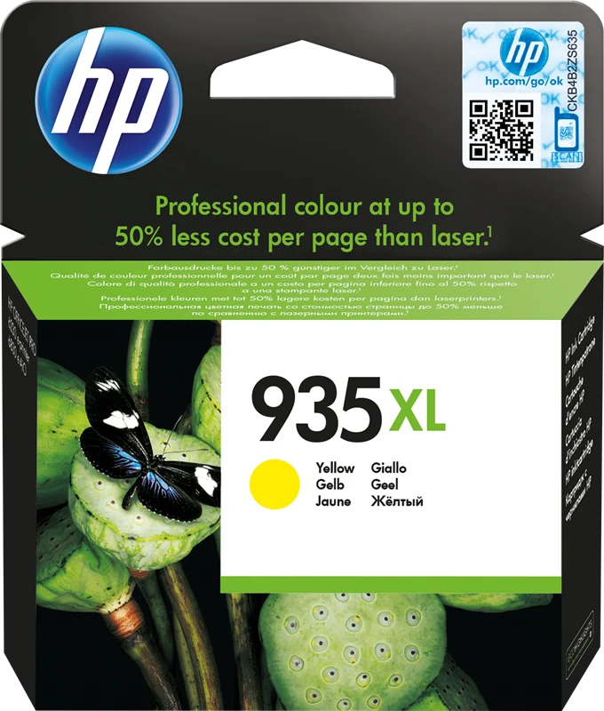 HP 935 XL Gelb Druckerpatrone C2P26AE
