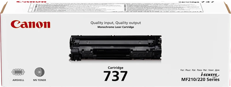 Canon 737 Schwarz Toner