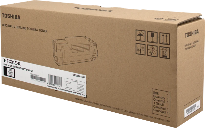 Toshiba T-FC34EK Schwarz Toner