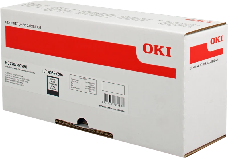OKI 45396204 Schwarz Toner