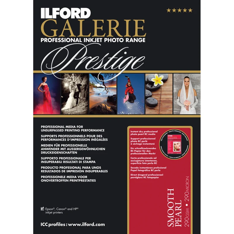Ilford GALERIE Prestige Smooth Pearl A2 25 Blatt