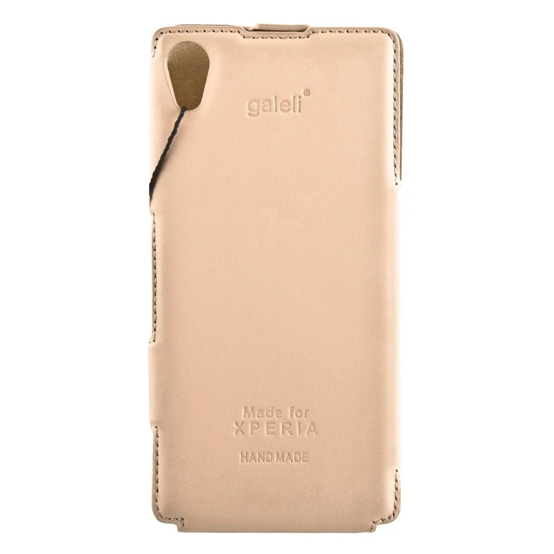 MiKE GALELi Flip Case Beige passend für Sony Xperia Z3