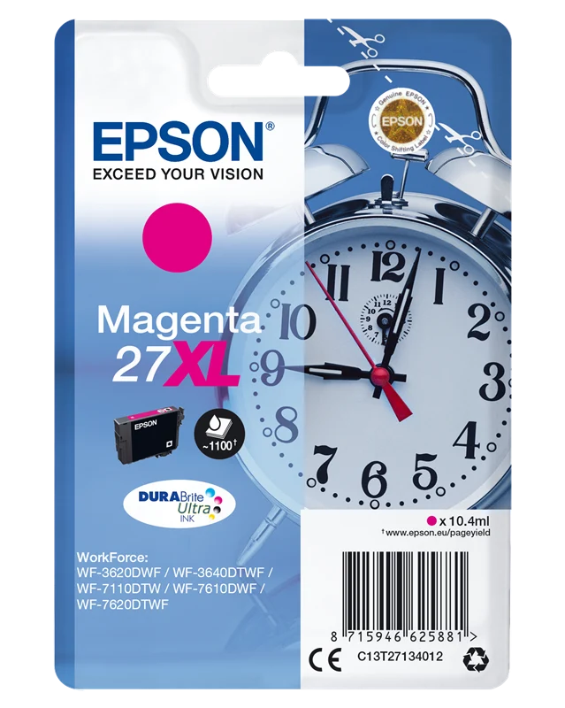 Epson 27 XL Magenta Druckerpatrone C13T27134010