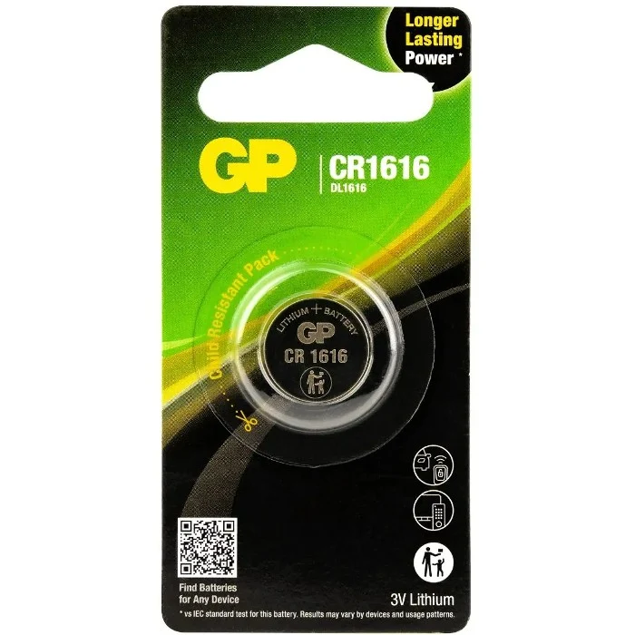 GP CR1616 1 Stück