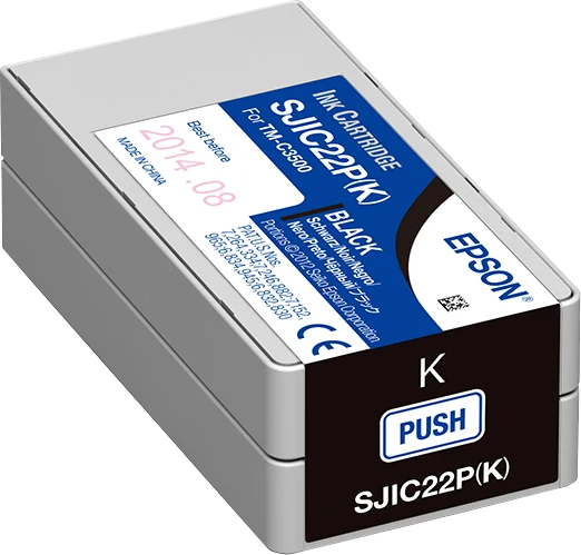 Epson SJIC22P-K Schwarz Druckerpatrone C33S020601