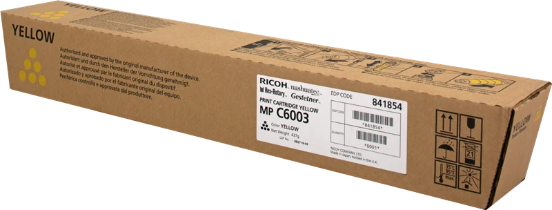 Ricoh MP C6003Y Gelb Toner