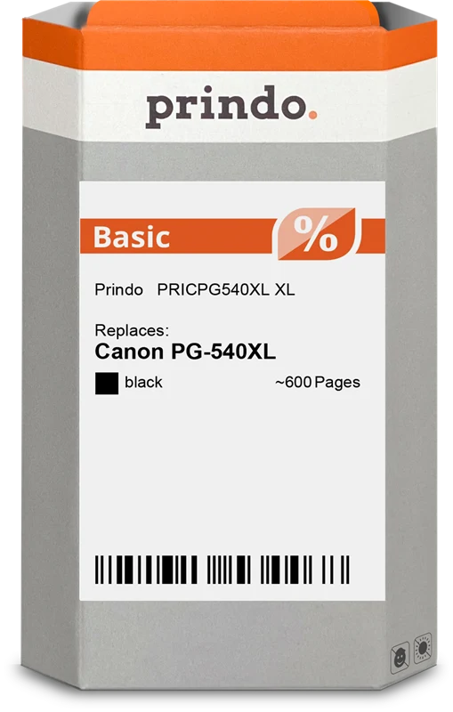 Prindo Basic XL Druckerpatrone kompatibel mit Canon PG-540XL Schwarz