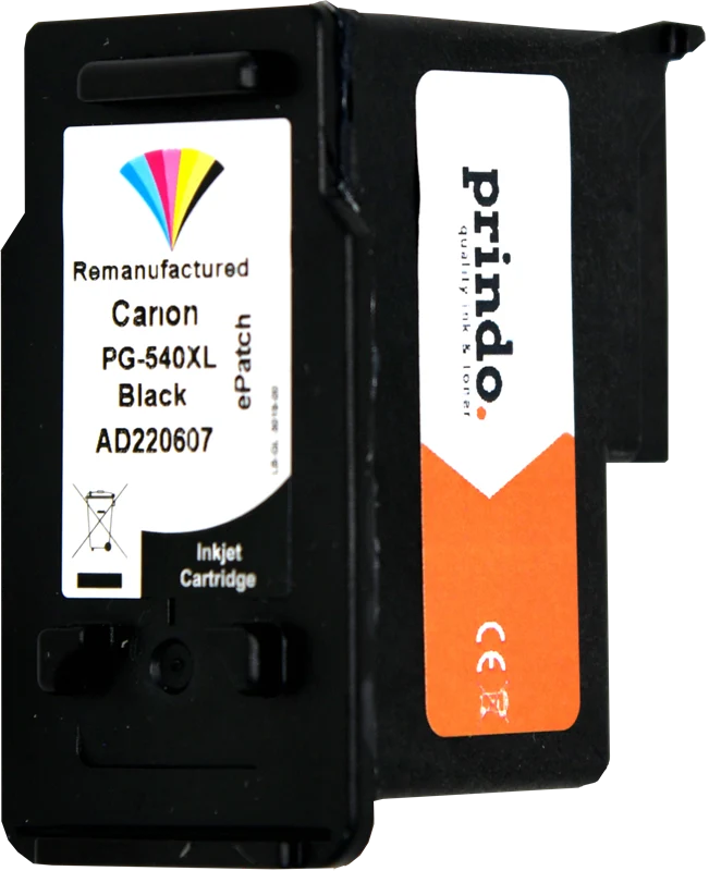 Prindo Basic XL Druckerpatrone kompatibel mit Canon PG-540XL Schwarz
