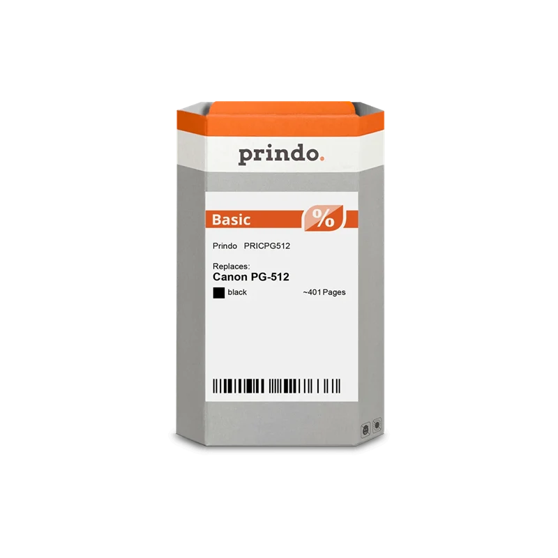 Prindo Basic XL Druckerpatrone kompatibel mit Canon PG-512 Schwarz