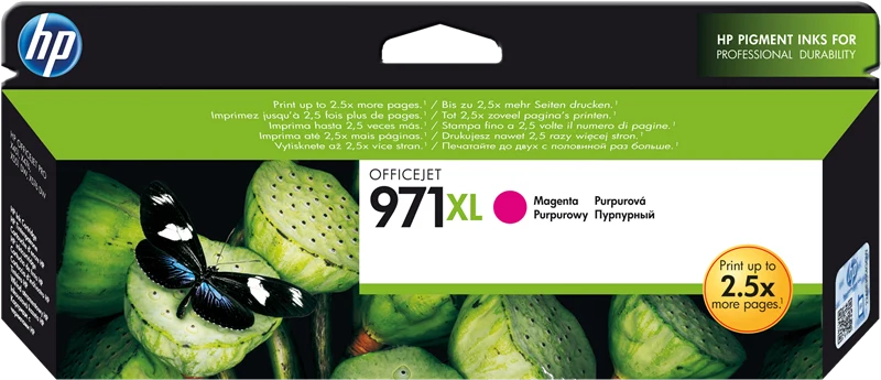 HP 971 XL Magenta Druckerpatrone CN627AE