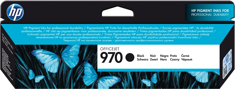HP 970 Schwarz Druckerpatrone CN621AE