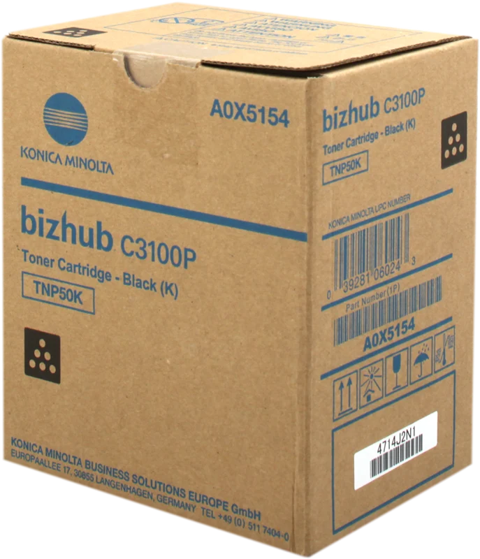 Konica Minolta TNP50K Schwarz Toner