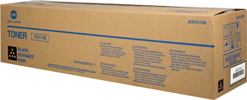 Konica Minolta TN711K Schwarz Toner