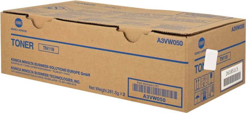 Konica Minolta TN118 Schwarz Toner
