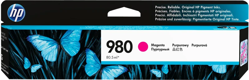 HP 980 Magenta Druckerpatrone D8J08A