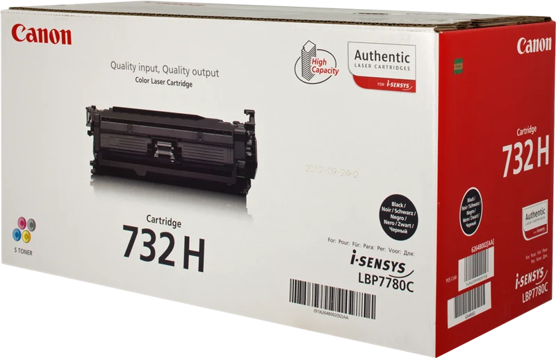 Canon 732hbk Schwarz Toner