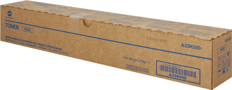 Konica Minolta TN322 Schwarz Toner