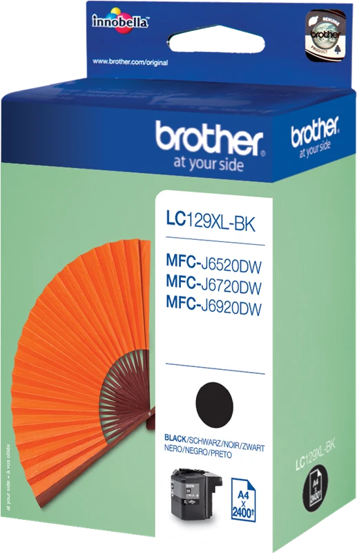 Brother LC129XLBK Schwarz Druckerpatrone