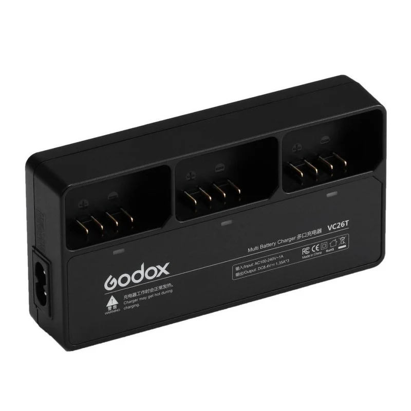 Godox V1 Ladestation für mehrere Akkus