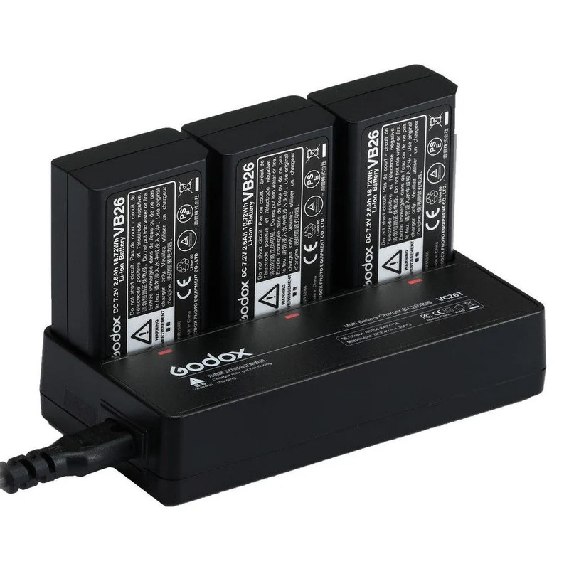 Godox V1 Ladestation für mehrere Akkus