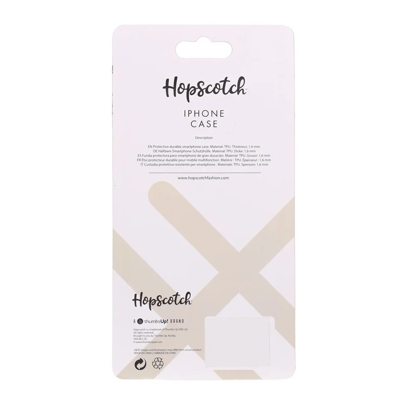 Hopscotch Silikon Case Schutzhülle grau für iPhone X/XS