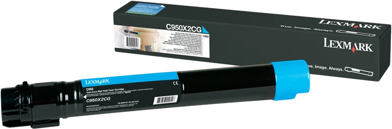 Lexmark X950X2CG Cyan Toner