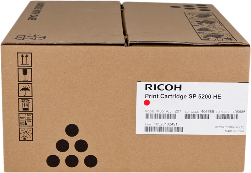 Ricoh SP 5200HE Schwarz Toner