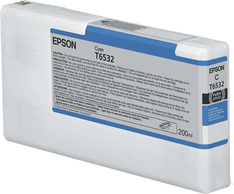 Epson T6532 Cyan Druckerpatrone C13T653200