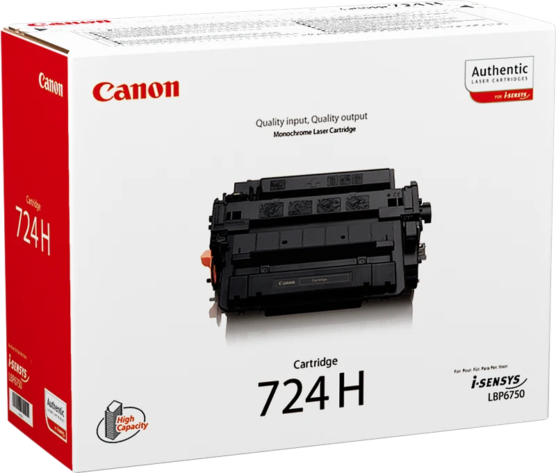 Canon 724h Schwarz Toner